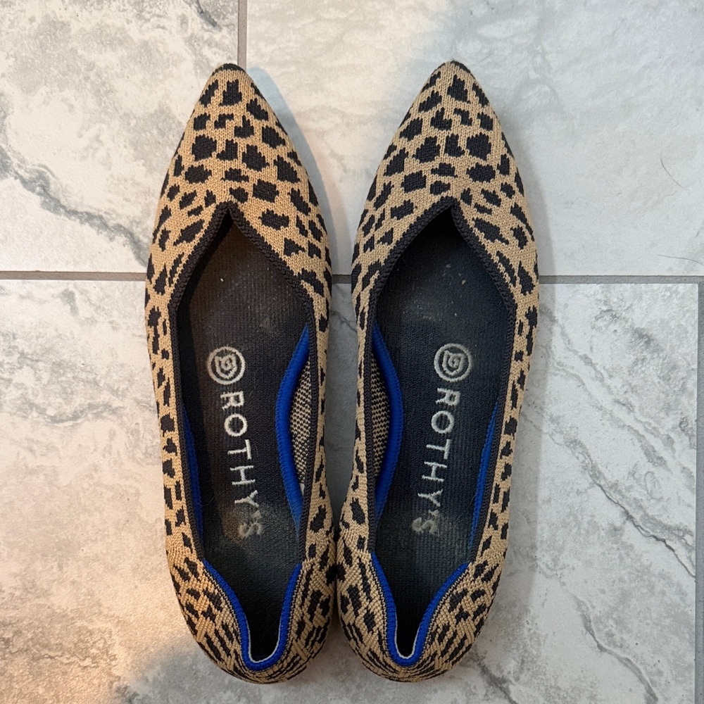 Rothy’s Leopard flats